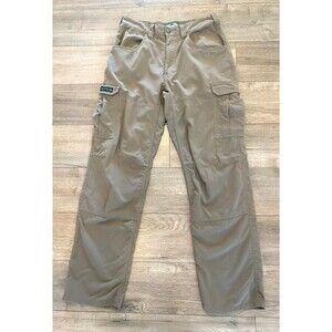 Arborwear Ground Flex Pants Brown Cargo Canvas Outdoor Work Men's Size 32X32
